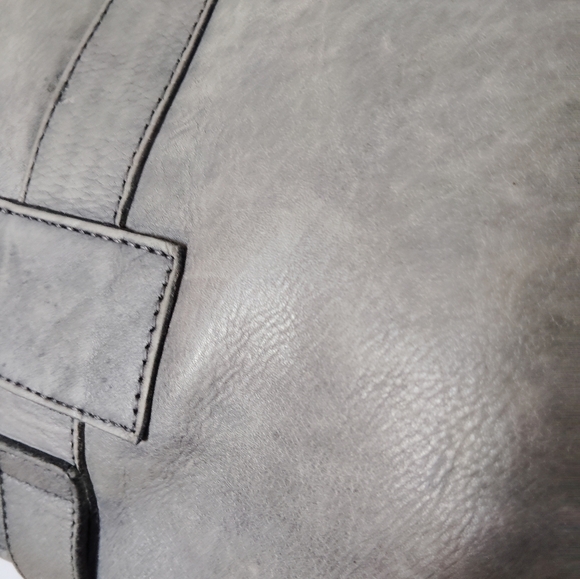 Platania Genuine Learher Purse Gray - Picture 7 of 16